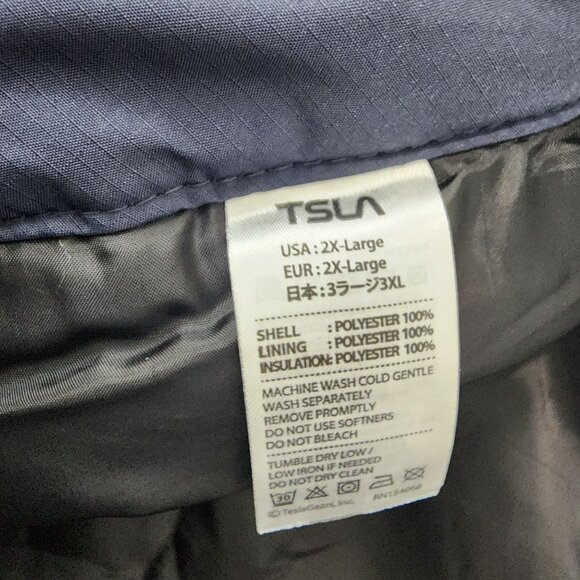 TSLA Mens 2XL Waterproof Snow Pants - Picture 11 of 14
